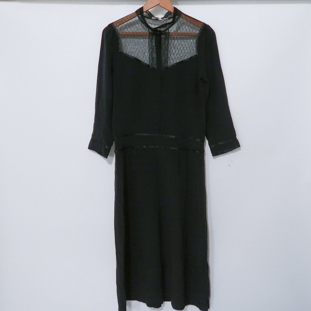 Katayone Adeli vintage designer lace silk dress 2